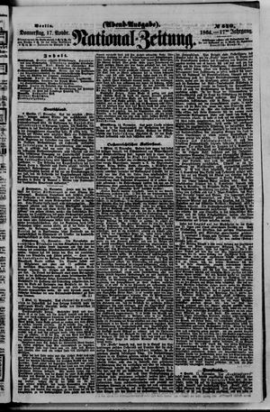 Nationalzeitung vom 17.11.1864