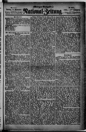 Nationalzeitung vom 18.11.1864