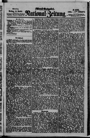 Nationalzeitung on Nov 18, 1864