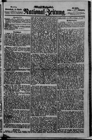 Nationalzeitung on Nov 19, 1864