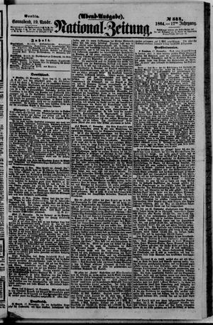 National-Zeitung vom 19.11.1864