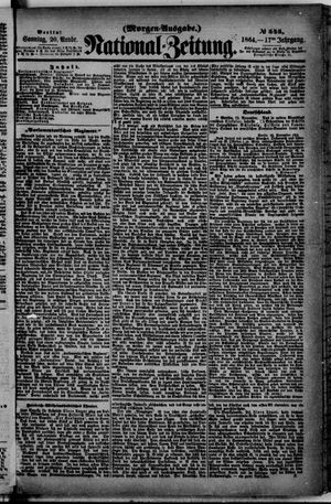 Nationalzeitung vom 20.11.1864