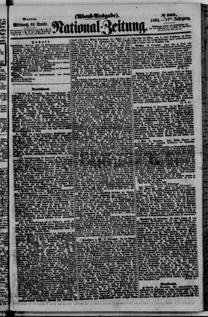 Nationalzeitung on Nov 23, 1864