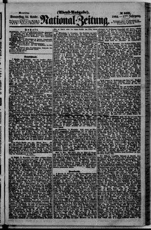 Nationalzeitung vom 24.11.1864