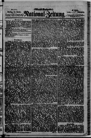 Nationalzeitung vom 25.11.1864