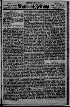 Nationalzeitung on Nov 26, 1864