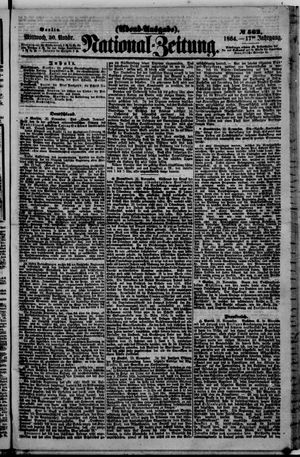 Nationalzeitung vom 30.11.1864