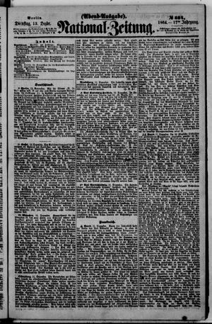 Nationalzeitung on Dec 13, 1864