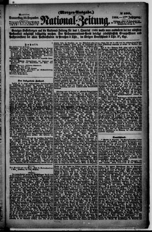 Nationalzeitung vom 22.12.1864