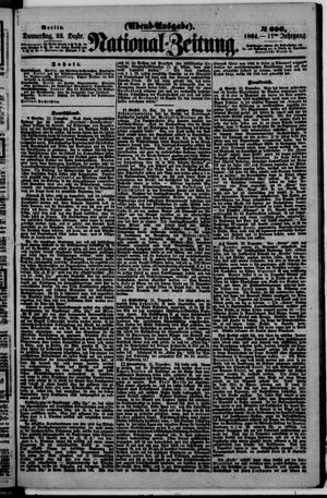 Nationalzeitung vom 22.12.1864