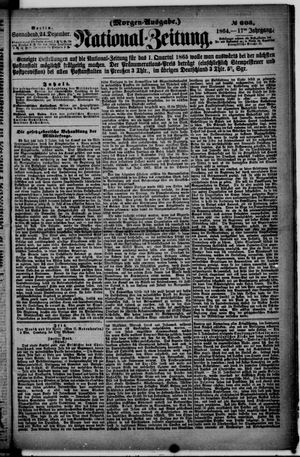 Nationalzeitung vom 24.12.1864