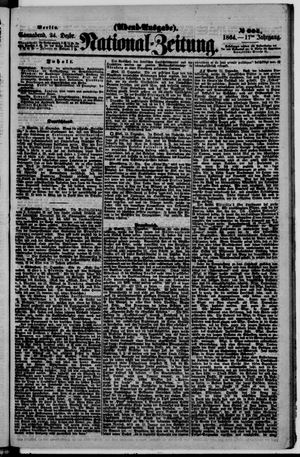 Nationalzeitung vom 24.12.1864