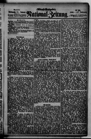 Nationalzeitung vom 11.01.1865