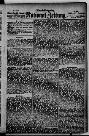 Nationalzeitung vom 19.01.1865