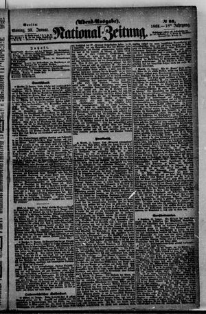 National-Zeitung vom 23.01.1865