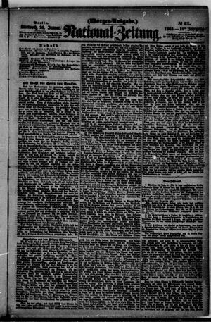 Nationalzeitung vom 25.01.1865