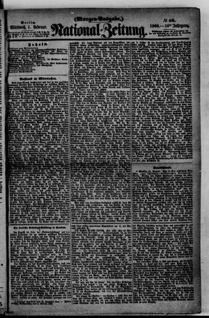 Nationalzeitung vom 01.02.1865