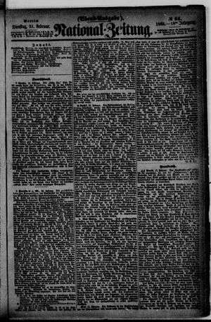 National-Zeitung vom 21.02.1865