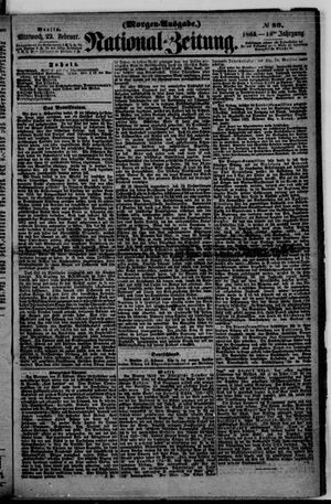 Nationalzeitung on Feb 22, 1865