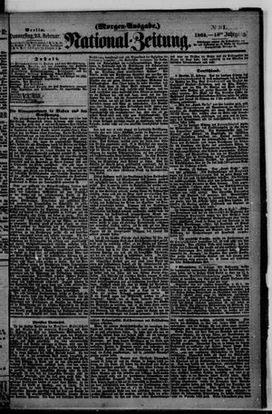Nationalzeitung vom 23.02.1865