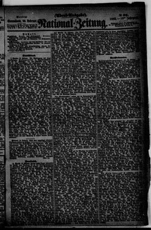 Nationalzeitung vom 25.02.1865
