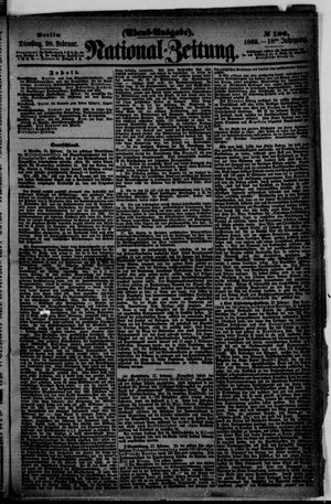 Nationalzeitung vom 28.02.1865