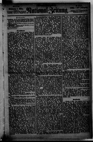 Nationalzeitung vom 08.03.1865