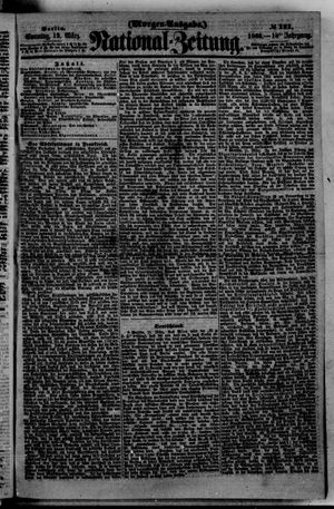 Nationalzeitung vom 12.03.1865