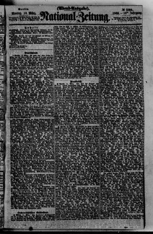 Nationalzeitung vom 13.03.1865