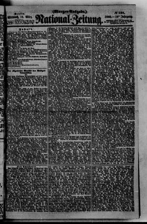 National-Zeitung vom 15.03.1865