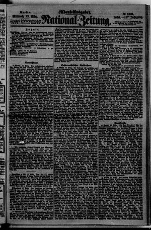 Nationalzeitung vom 22.03.1865