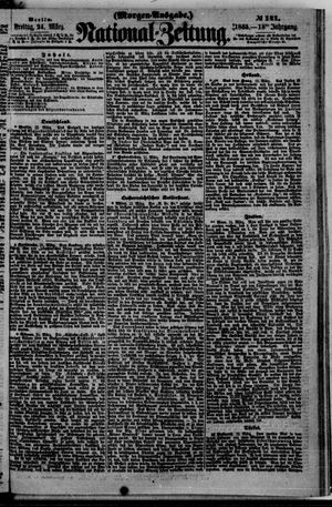 Nationalzeitung vom 24.03.1865