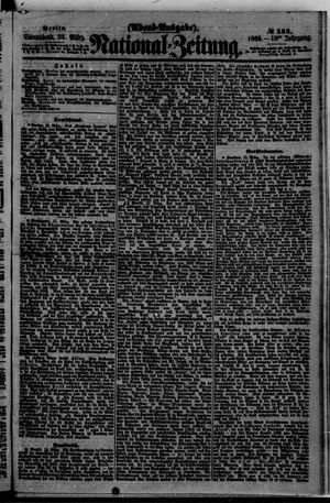 Nationalzeitung vom 25.03.1865