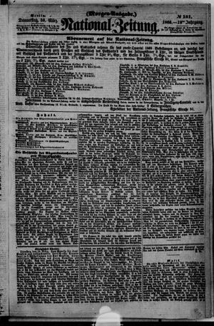 Nationalzeitung vom 30.03.1865