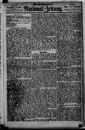Nationalzeitung vom 08.04.1865