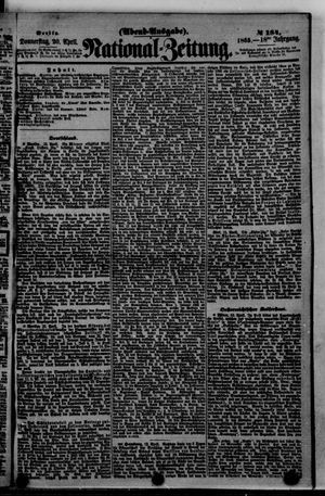 National-Zeitung vom 20.04.1865