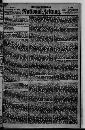 Nationalzeitung on Apr 27, 1865