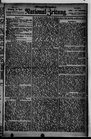 Nationalzeitung on Apr 30, 1865