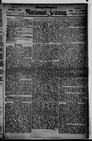 Nationalzeitung vom 02.05.1865