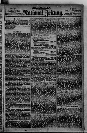 Nationalzeitung vom 09.05.1865