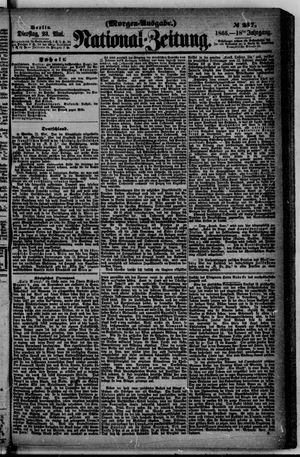 Nationalzeitung vom 23.05.1865