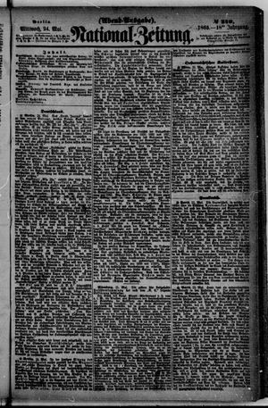 Nationalzeitung on May 24, 1865