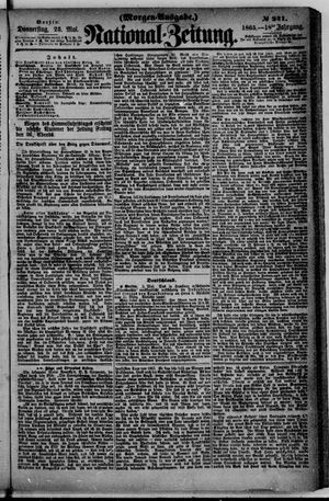 Nationalzeitung vom 25.05.1865