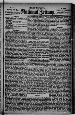 Nationalzeitung vom 29.05.1865