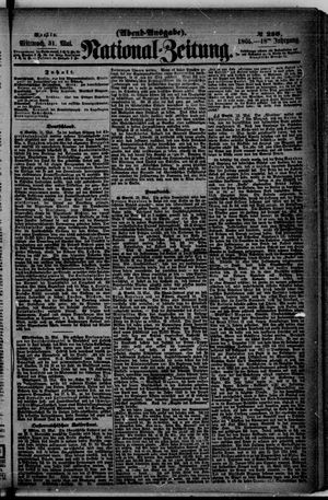 Nationalzeitung vom 31.05.1865