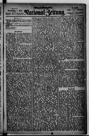 Nationalzeitung vom 08.06.1865