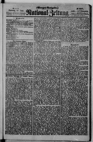 Nationalzeitung vom 11.06.1865