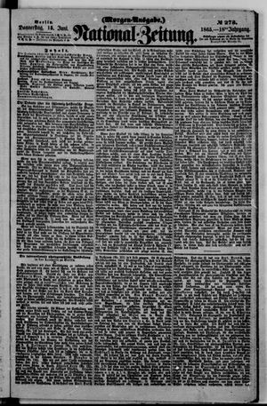 National-Zeitung on Jun 15, 1865