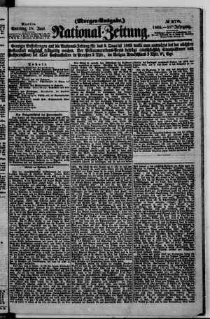 Nationalzeitung vom 18.06.1865