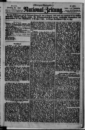 National-Zeitung vom 20.06.1865